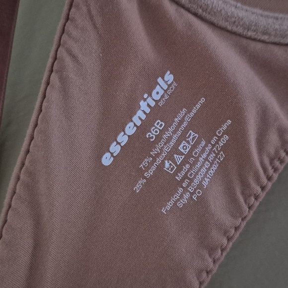 🎉 5/$15! RENE ROFE ESSENTIALS Tan Bra - Picture 4 of 4